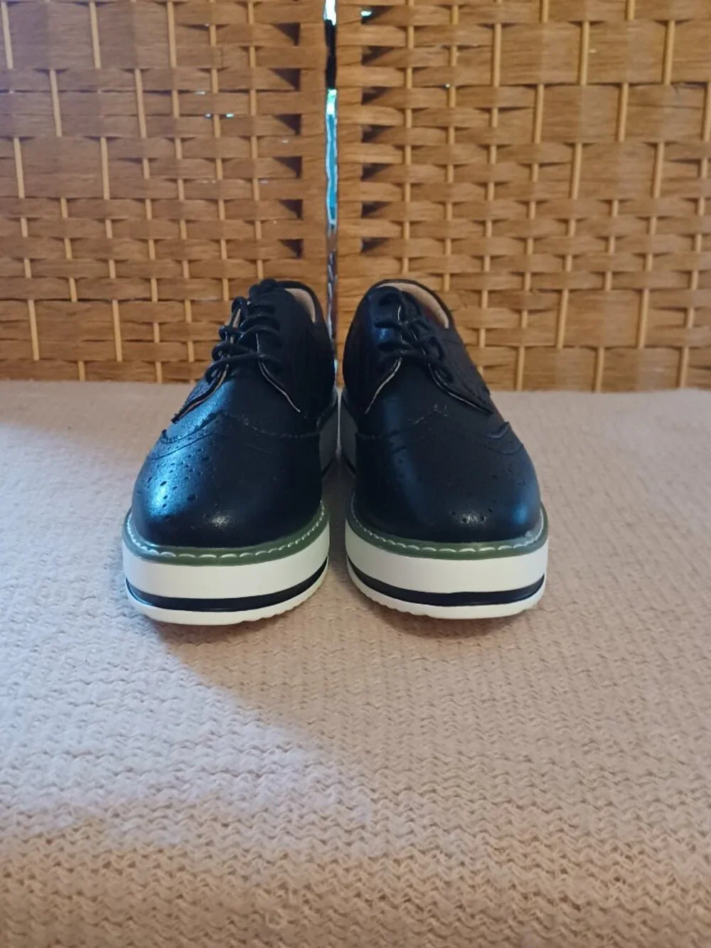 Platform Wingtips, Women's size 6 - Brand new!